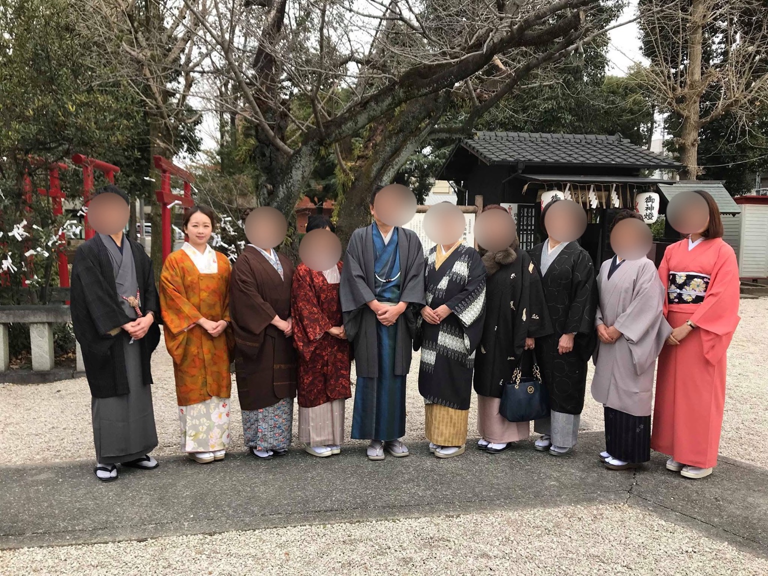 福岡・久留米で着物の仕事に携わっていた頃の刑部優美帆
